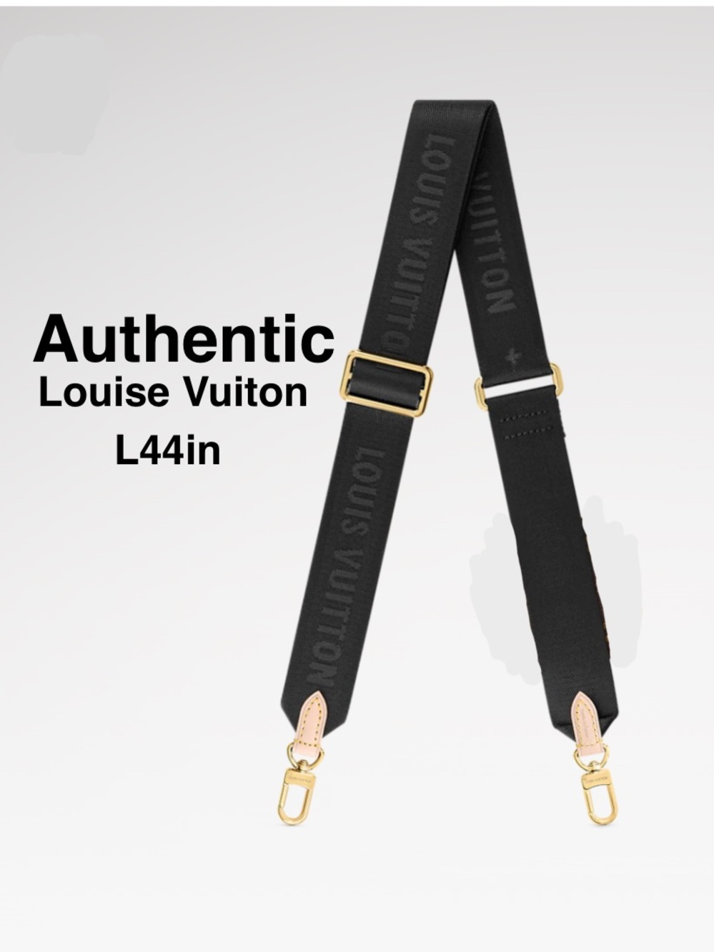 Louis Vuitton Shoulder Strap Adjustable Crossbody Replacement Authentic L44’⭐️